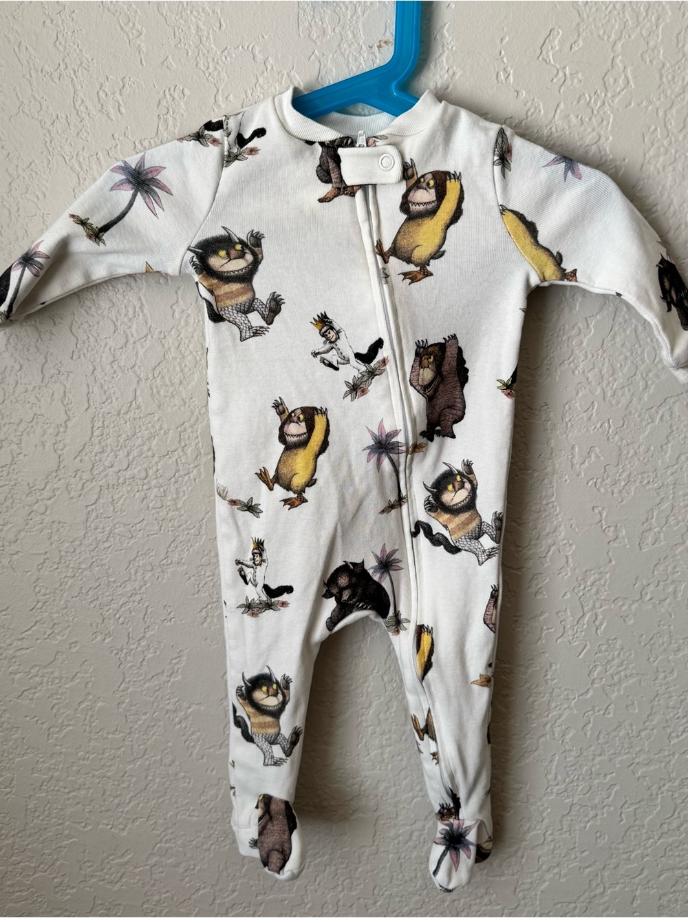 Pottery Barn Kids Where The Wild Things Are Footed Sleeper 6-9M